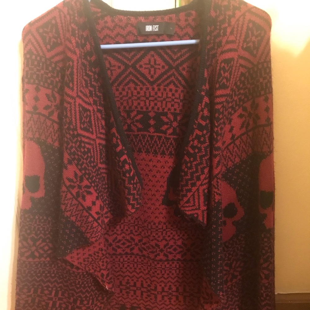Skull cardigan